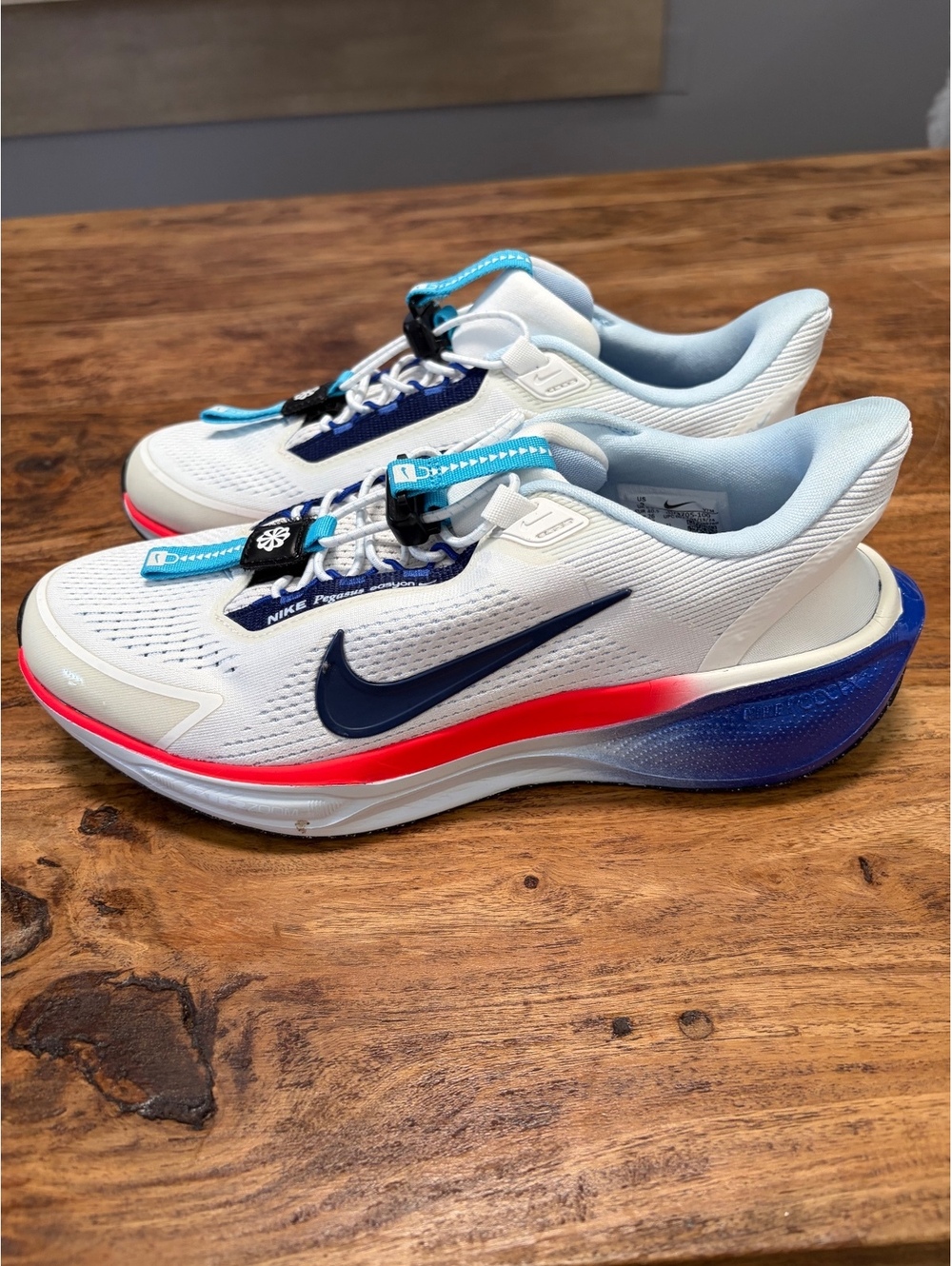 Nike Air Zoom Pegasus Easy On Team USA Olympic 2024 White Blue Red Size 11